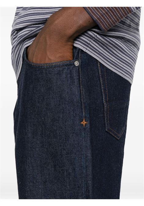 jeans j100005 indigo denim-rinsed uomo blu STONE ISLAND | L1S14 J100005 S00J7VJ201